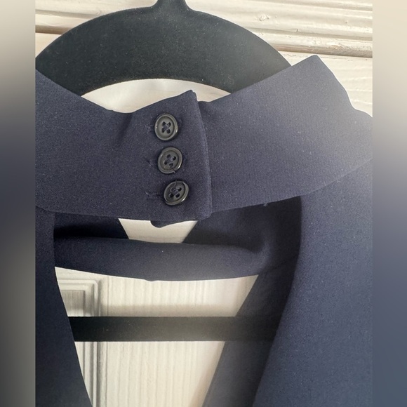 MILLY Andrea Dress in NAVY BLUE - Picture 7 of 9